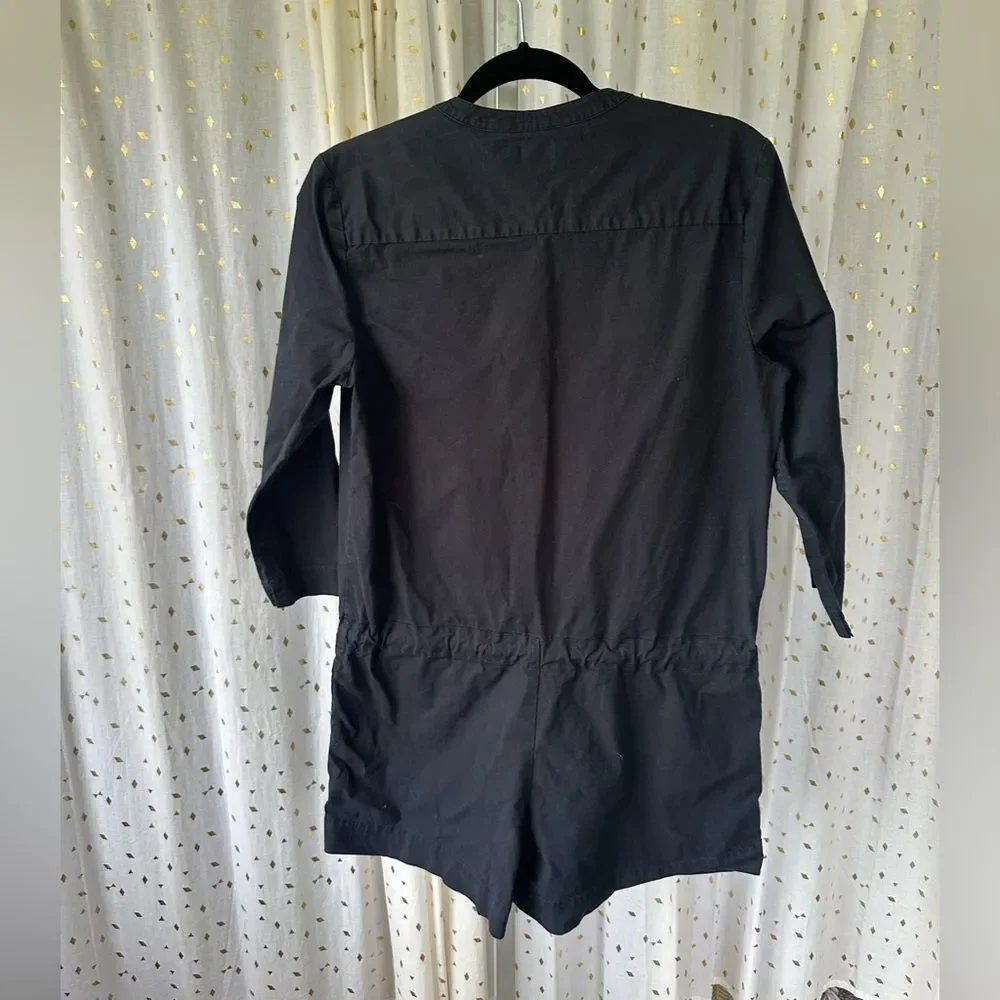 Kate Spade Saturday Romp-Around Quarter Sleeve Self Tie Waist Playsuit Romper M